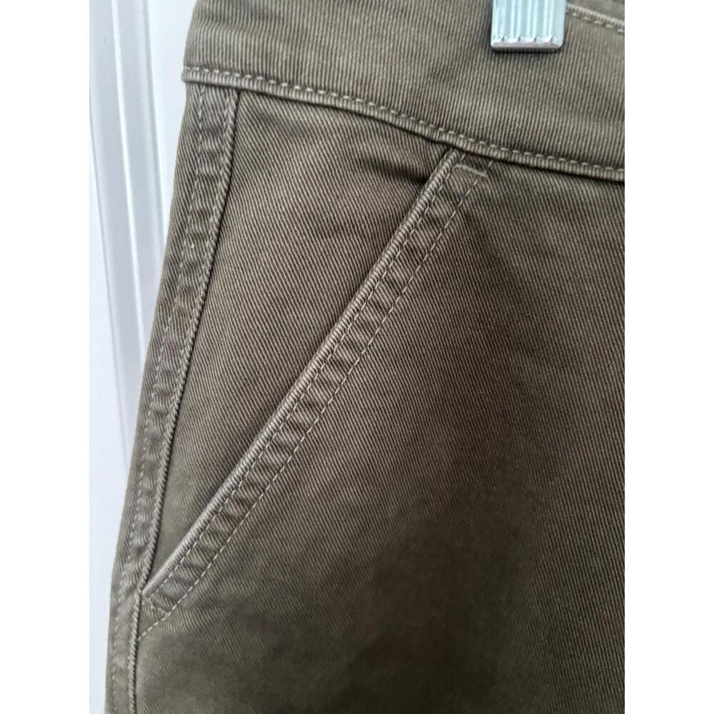NWT‎ Alpine Design Women Olive Green Cargo Pants Size 10 Khaki Utility Casual - Picture 7 of 8